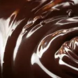 Hard chocolate coating