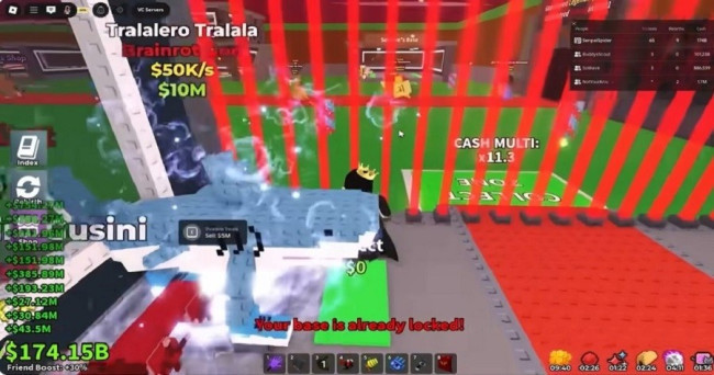 When your base is being raided, your first reaction is: